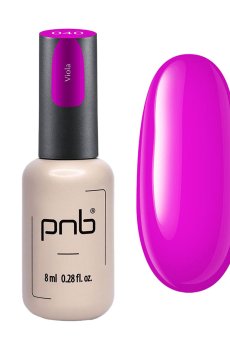 Уценка! Гель-лак для ногтей PNB Gel Polish UV/LED 040 Viola, 8 мл