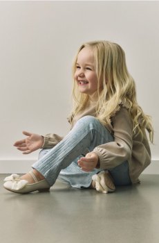 Reserved - Ребристі легінси - блідо-блакитний - 812HN-05X