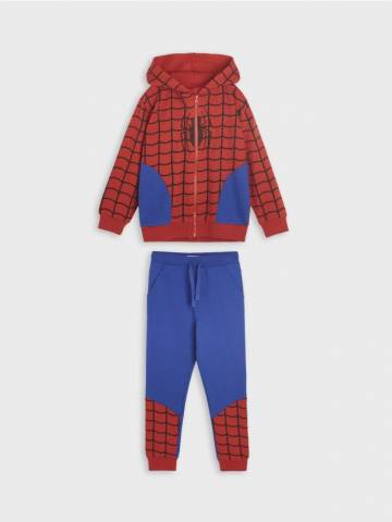 Комплект: худі та штани Spider-Man - червоний Комплект: худі та штани Spider-Man - червоний