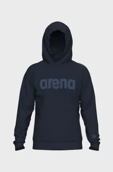 Мужское темно-синее худи BRUSHED SWEAT LOGO Синий M Arena 007684-700