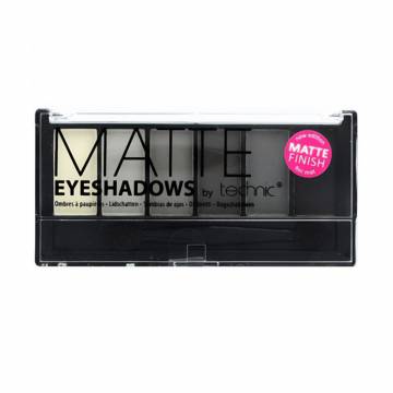 Тени для век technic Mini 6 Eyeshadow Palette, Matte Smokey, 7.2 г Тени для век technic Mini 6 Eyeshadow Palette, Matte Smokey, 7.2 г
