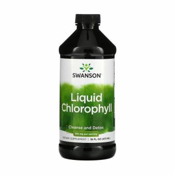 Жидкий хлорофилл Swanson Liquid Chlorophyll 100 мг, в жидкости, 473 мл