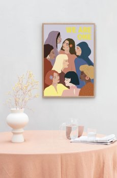 Vissevasse Плакат We Are One 30x40 cm