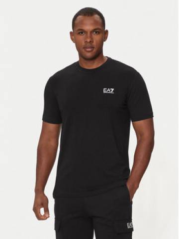 EA7 Emporio Armani Футболка 8NPT26 PJVQZ 1200 Чорний Regular Fit EA7 Emporio Armani Футболка 8NPT26 PJVQZ 1200 Чорний Regular Fit