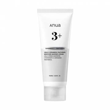 Увлажняющий барьерный крем для лица Anua 3 Ceramide Panthenol Moisture Barrier Cream с церамидами и пaнтeнoлoм, 100 мл Увлажняющий барьерный крем для лица Anua 3 Ceramide Panthenol Moisture Barrier Cream с церамидами и пaнтeнoлoм, 100 мл