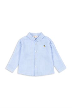 Детская хлопковая рубашка Konges Sløjd WES SHIRT GOTS