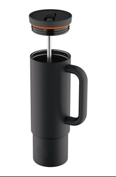 Термокружка 24bottles Straw 800ml Black