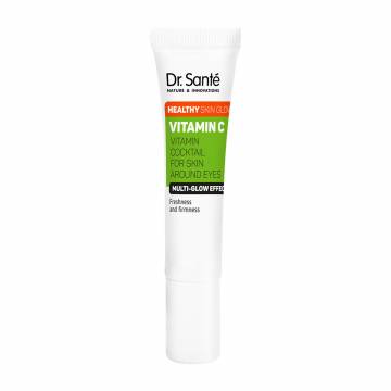 Витаминный коктейль для кожи вокруг глаз Dr. Sante Vitamin C, 15 мл Витаминный коктейль для кожи вокруг глаз Dr. Sante Vitamin C, 15 мл