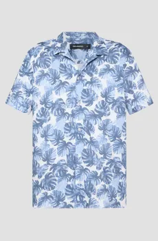 Мужская рубашка с узором Разноцветный S Karl Lagerfeld 551636.605521;16