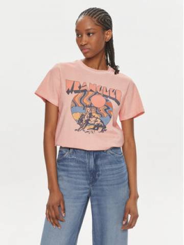 Wrangler Футболка 112350279 Кораловий Regular Fit Wrangler Футболка 112350279 Кораловий Regular Fit
