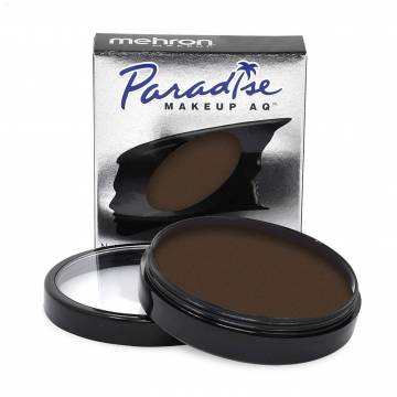 Профессиональный аквагрим для лица и тела Mehron Paradise AQ, Drk. Brown, 40 г Профессиональный аквагрим для лица и тела Mehron Paradise AQ, Drk. Brown, 40 г