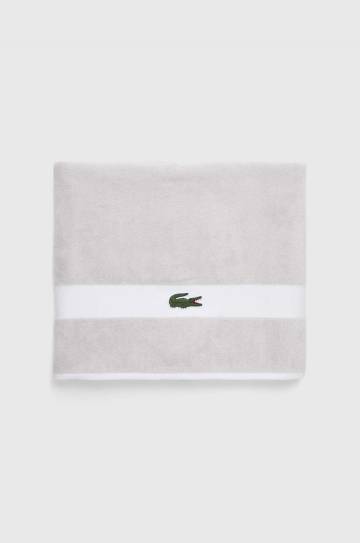 Хлопковое полотенце Lacoste L Casual Argent 70 x 140 cm