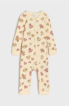 Бавовняний сліп для немовлят - кремовий