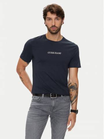 Guess Jeans Футболка M4YI52 K8HM0 Cиній Slim Fit Guess Jeans Футболка M4YI52 K8HM0 Cиній Slim Fit