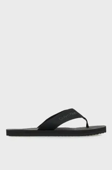 Мужские черные вьетнамки CITY THONG Черный 41 Calvin Klein HM0HM02106