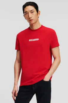 Мужская красная футболка Красный M Karl Lagerfeld 543221.755085;350