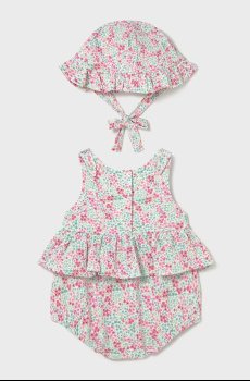 Ромпер и панама для младенцев Mayoral Newborn