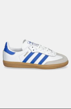 Детские кожаные кроссовки adidas Originals SAMBA OG