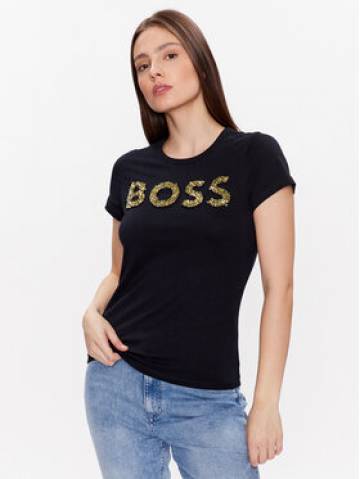 Boss Футболка 50484646 Чорний Slim Fit Boss Футболка 50484646 Чорний Slim Fit