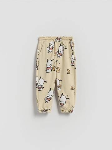 Reserved - Джоггери Pochacco - бежевий - 090FO-08X Reserved - Джоггери Pochacco - бежевий - 090FO-08X