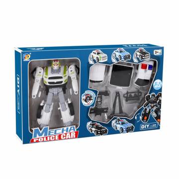 Машинка робот-трансформер DADE TOYS полиция (D622-H348B) Машинка робот-трансформер DADE TOYS полиция (D622-H348B)