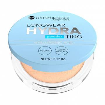 Компактная пудра для лица Bell HypoAllergenic Longwear Hydrating Powder 02 Light Beige, 5 г