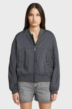 Женский темно-серый бомбер Summer Серый M G-Star RAW D26004,D923