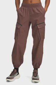 Женские коричневые спортивные брюки UA Unstoppable Cargo Pants Коричневый S Under Armour 1386481-256