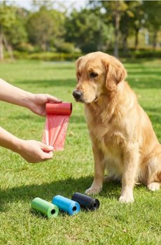 Пакетики для відходів 450 шт - різнобарвний