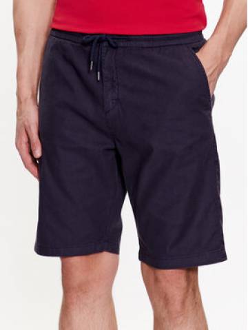 Guess Шорти з тканини Mick M3GD02 WFBX3 Cиній Loose Fit Guess Шорти з тканини Mick M3GD02 WFBX3 Cиній Loose Fit