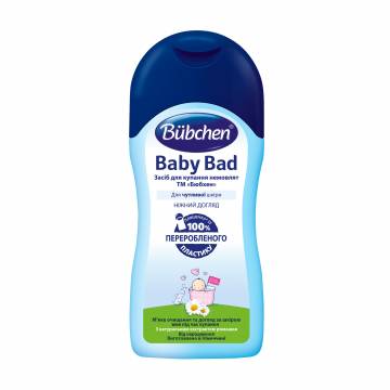 Средство для купания младенцев Bubchen Baby Bad Нежный уход для чувствительной кожи, 200 мл Средство для купания младенцев Bubchen Baby Bad Нежный уход для чувствительной кожи, 200 мл