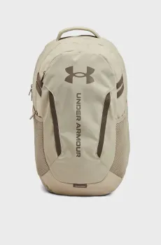 Серый рюкзак UA Hustle 6.0 Backpack Бежевый ONESIZE Under Armour 1384672-289