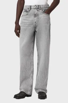 Мужские светло-серые джинсы RIVET SLOUCH Серый 33 AllSaints M038EF
