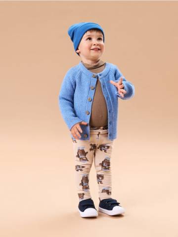 Віскозний джемпер - блакитний