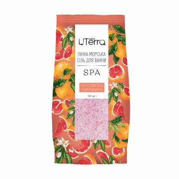 Пенная морская соль UTerra Native Грейпфрут, 500 г Пенная морская соль UTerra Native Грейпфрут, 500 г