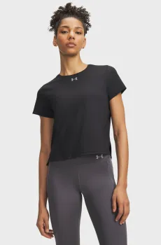 Женская черная футболка UA Velociti Pro Shortsleeve-BLK Черный XS Under Armour 6009536-001