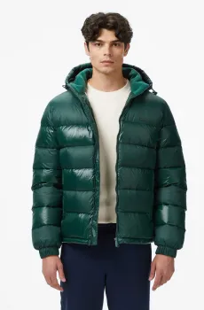 Мужская зеленая куртка Зеленый 48 Lacoste BH2642YZP