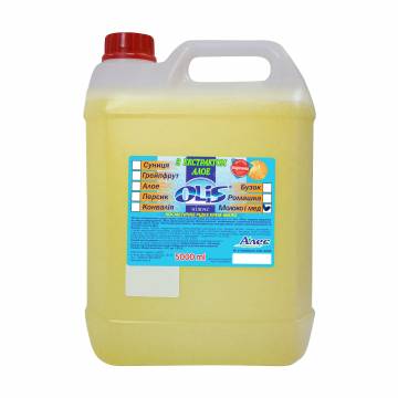 Косметическое жидкое крем-мыло Olis Молоко и мед, 5 л (запаска)