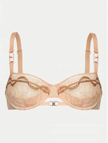 Chantelle X Бюстгальтер балконет Xtravagant C06GN7 Бежевий Chantelle X Бюстгальтер балконет Xtravagant C06GN7 Бежевий