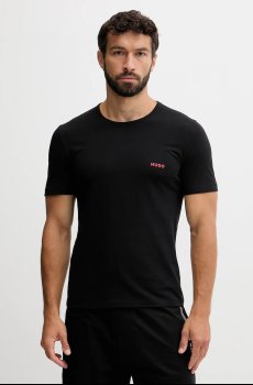 Хлопковая футболка HUGO 3 шт T-SHIRT RN TRIPLET P