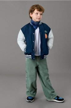 Широкі джинси - хакі