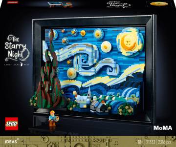 Конструктор LEGO Ideas «Зоряна ніч» Вінсента Ван Гога (21333) Конструктор LEGO Ideas «Зоряна ніч» Вінсента Ван Гога (21333)