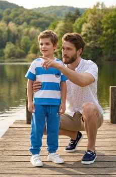 Спортивні штани джогери - синій