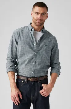 Мужская синяя рубашка Синий S Levi’s® A7210;0011