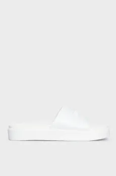 Женские белые слайдеры PLATFORM MESH POOL SLIDE Белый 37 Tommy Hilfiger FW0FW07828