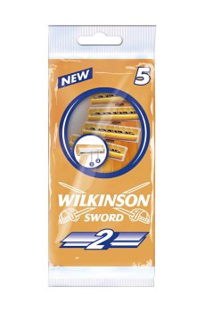 Одноразовые станки для бритья Wilkinson Sword 2 мужские, 5 шт