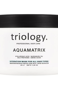Увлажняющая маска для волос triology. Aquamatrix, 330 г