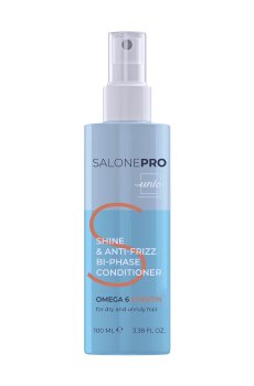 Двухфазный кондиционер для волос Unic Salone Pro Shine & Anti-Frizz Bi-Phase Conditioner, 100 мл