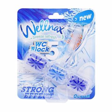 Туалетный блок Wellnax Strong Effect Океан, 57 г Туалетный блок Wellnax Strong Effect Океан, 57 г