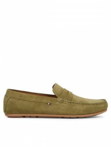 Tommy Hilfiger Мокасини Casual Hilfiger Suede Driver FM0FM04998 Хакі Tommy Hilfiger Мокасини Casual Hilfiger Suede Driver FM0FM04998 Хакі